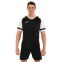 Форма футбольна комплект футболка та шорти Joma LIDER 104285-102 4XS-2XL чорний-білий 0