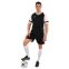 Форма футбольна комплект футболка та шорти Joma LIDER 104285-102 4XS-2XL чорний-білий 10