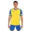 Форма футбольна комплект футболка та шорти Joma LIDER 104285-907 4XS-2XL жовтий-синій 1