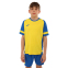 Форма футбольна комплект футболка та шорти Joma LIDER 104285-907 4XS-2XL жовтий-синій 13