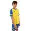 Форма футбольна комплект футболка та шорти Joma LIDER 104285-907 4XS-2XL жовтий-синій 14