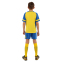 Форма футбольна комплект футболка та шорти Joma LIDER 104285-907 4XS-2XL жовтий-синій 23