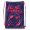 Рюкзак-мішок ARENA SLOGAN SWIMBAG LOVE AR-93586-15 фіолетовий-червоний 1