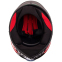 Мотошлем интеграл (full face) QKE Дракон M-9541 M-XL черный-красный-мятный 7