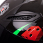 Мотошлем интеграл (full face) QKE Покер M-9542 M-XL разноцветный 7