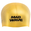 Шапочка для плавания двухсторонняя силиконовая для взрослых MadWave It bites reversible M055430 цвета в ассортименте 10