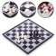 Набор настольных игр 3 в 1 на магнитнах SP-Sport 9618 шахматы, шашки, нарды 3