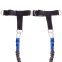 Поводок-амортизатор для ног SP-Planeta Foot Training FB-3121 длина-1,4м черный-серый 4