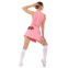 Костюм для чирлидинга кроп-топ с воротником-стойкой и плиссированная мини-юбка-шорты SP-Sport CO-9106 размер S-XL цвета в ассортименте 13