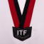 Кімоно для тхеквондо (добок) MTO ITF CO-5518 110-170см білий-чорний-червоний 28