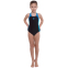 Купальник для плавання суцільний дитячий ARENA G REN AR000993-508 вік 6-11 років чорний-синій 2