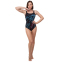 Купальник для плавания слитный спортивный женский ARENA W LIA U BACK AR002331-500 черный 5