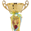 Кубок спортивний з ручками SP-Sport FLAME Y153A висота 36см золотий 1