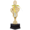 Кубок спортивний з ручками і кришкою SP-Sport LUCK YK082C висота 32см золотий 0