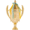Кубок спортивный с ручками и крышкой SP-Sport AMBITION C-899-2A высота 43,5см золотой 1