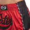 Шорты для тайского бокса и кикбоксинга FAIRTEX BS1703 S-XL красный-черный 0