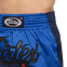 Шорты для тайского бокса и кикбоксинга FAIRTEX BS1702 S-XL синий-черный 1