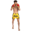 Шорти для тайського боксу та кікбоксингу FAIRTEX BS1701 M-XL жовтий-чорний 2