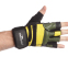 Перчатки для фитнеса и тяжелой атлетики MARATON AI041060 L-XXL черный-зеленый-желтый 2