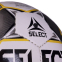 М'яч для футзалу SELECT JLNGA TURF FB-2992 №4 білий-сірий 2