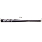 Бита бейсбольная алюминиевая 25" BAT SP-Sport C-1861 63см цвета в ассортименте 5
