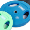 Блины (диски) полиуретановые Zelart TA-5336-28-15 28мм 15кг синий 1
