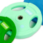 Блины (диски) полиуретановые Zelart TA-5336-50-10 50мм 10кг мятный 1