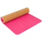 Коврик для йоги Пробковый каучуковый двухслойный Yoga mat SP-Sport FI-2433 183x61x0,6см цвета в ассортименте 2