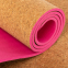 Коврик для йоги Пробковый каучуковый двухслойный Yoga mat SP-Sport FI-2433 183x61x0,6см цвета в ассортименте 3