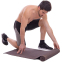 Килимок для йоги Льняний (Yoga mat) SP-Sport FI-2441 розмір 185x62x0,6см кольори в асортименті 19