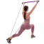 Палка гімнастична бодібар для фітнесу з еспандерами SP-Sport FI-2448 0,9м черный-фиолетовый 6
