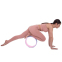 Колесо для йоги масажне SP-Sport Fit Wheel Yoga FI-2438 блакитний-рожевий 5