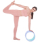 Колесо для йоги масажне SP-Sport Fit Wheel Yoga FI-2439 синій-рожевий 3