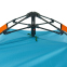 Палатка-автомат кемпинговая с автоматическим каркасом четырехместная SP-Sport TY-0537 бирюзовый-оранжевый 7