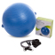 Мяч для фитнеса фитбол с эспандером PRO-SUPRA FI-075T-65 65см цвета в ассортимете 4