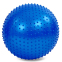 М'яч для фітнесу фітбол масажний Zelart FI-1986-55 55см кольори в асортименті 0