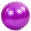 М'яч для фітнесу фітбол масажний Zelart FI-1986-55 55см кольори в асортименті 2