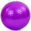 М'яч для фітнесу фітбол масажний Zelart FI-1987-65 65см кольори в асортименті 2