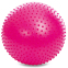 М'яч для фітнесу фітбол полумасажний Zelart FI-4437-65 65см кольори в асортименті 0