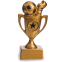 Статуетка нагородна спортивна Футбол Кубок і Бутса з м'ячем SP-Sport C-4664-B16 0