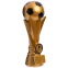 Статуэтка наградная спортивная Футбол Футбольный мяч золотой SP-Sport C-2043-A5 2