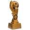 Статуэтка наградная спортивная Футбол Футбольный мяч золотой SP-Sport C-2290-AA5 0