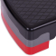 Степ-платформа Zelart FI-6290 68x28x10+5см чорний-червоний 1