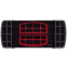Степ-платформа Zelart FI-6290 68x28x10+5см черный-красный 5