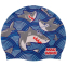Шапочка для плавания детская MadWave Junior SHARKY M057911 цвета в ассортименте 7