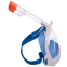 Маска для снорклинга з диханням через ніс MadWave FULL-FACE M061908 блакитний 1