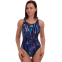 Купальник для плавания слитный женский MADWAVE FlEX E3 M015020 S-M темно-синий-фиолетовый 1