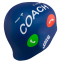Шапочка для плавания силиконовая для взрослых MadWave Coach M055464 цвета в ассортименте 3