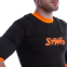Футболка для регби SYN6 SS402 L-XL черный-оранжевый 1