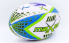М'яч для регбі SP-Sport MAXED №5 білий-синій-салатовий 3